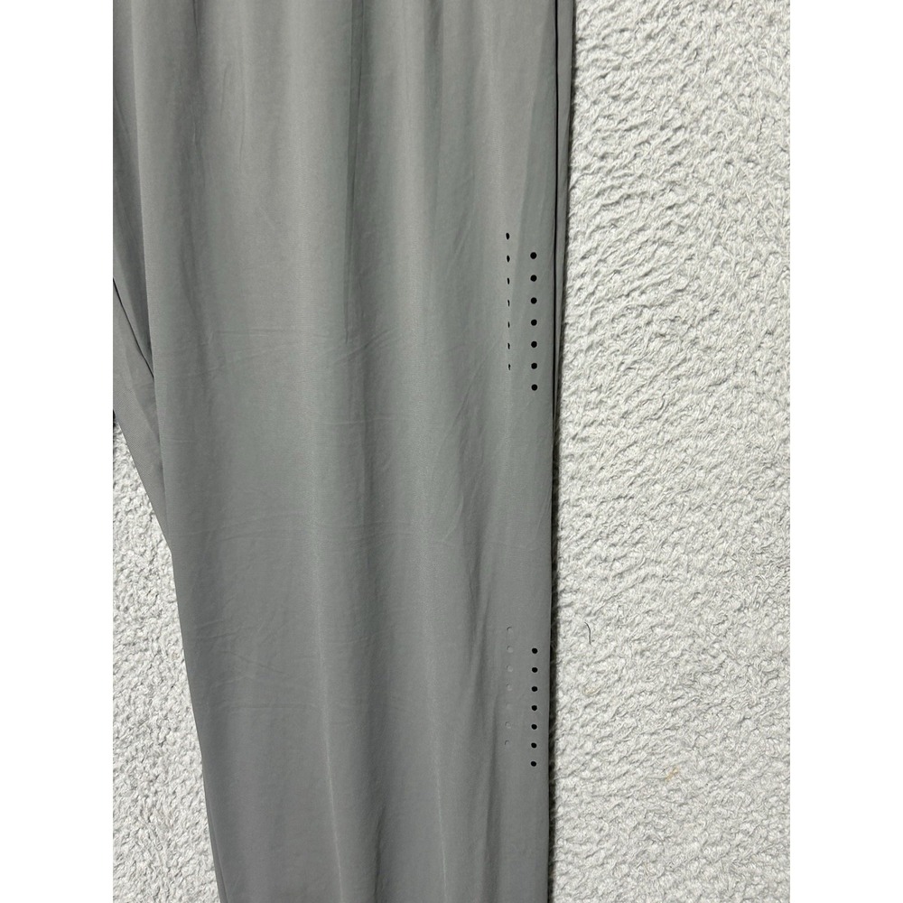 Auxo Men's Stretch Athletic Jogger Pants: Zipper Pockets, Gym, Hike, Gray XL - Picture 3 of 11